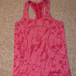 Pink Lululemon Tank